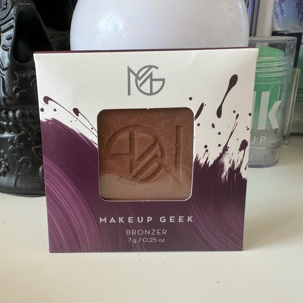 3/$15 Makeup Geek Chestnut Bronzer Single Pan Cruelty Free